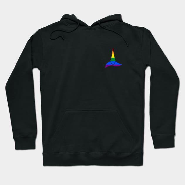 Klingon Pride Logo Hoodie by Treksphere